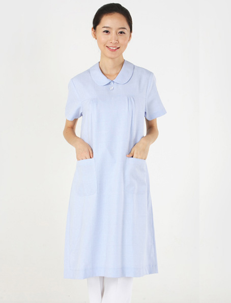 重慶<font color='red'>護士</font>服訂做公司,淡藍