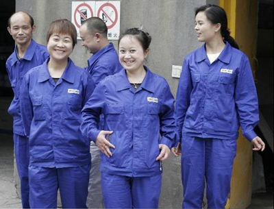 車企工作服案例